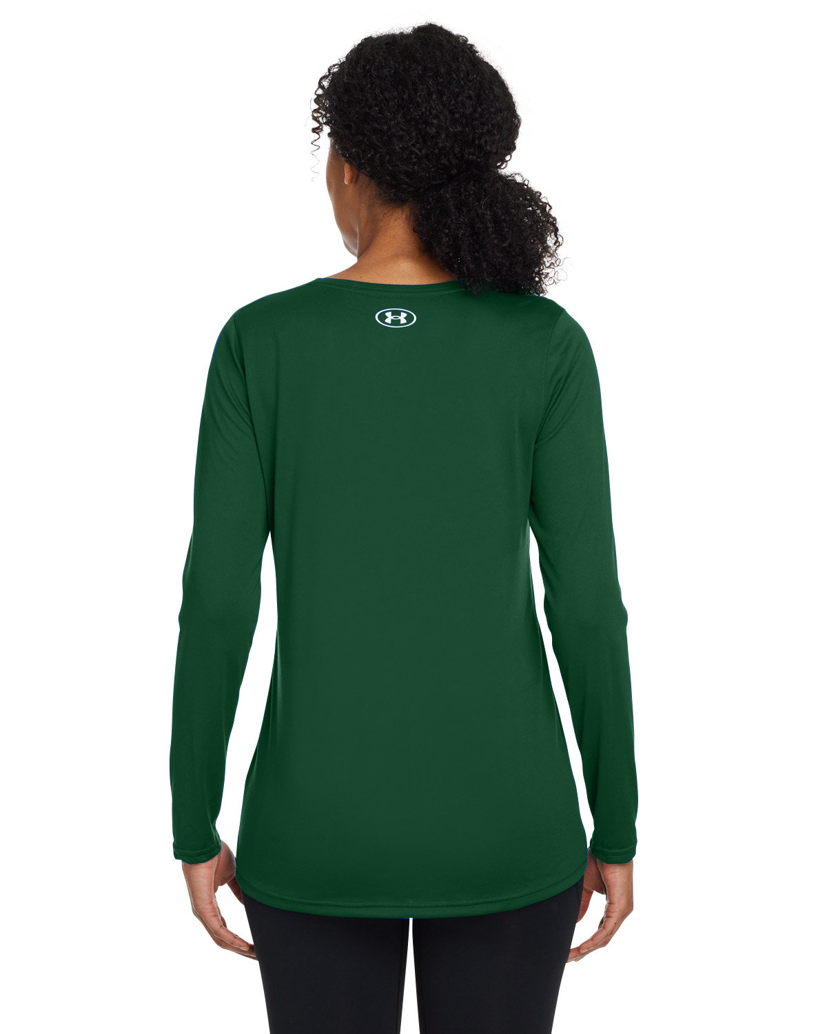 1376852 Under Armour Ladies Team Tech Long-Sleeve T-Shirt - Back Image