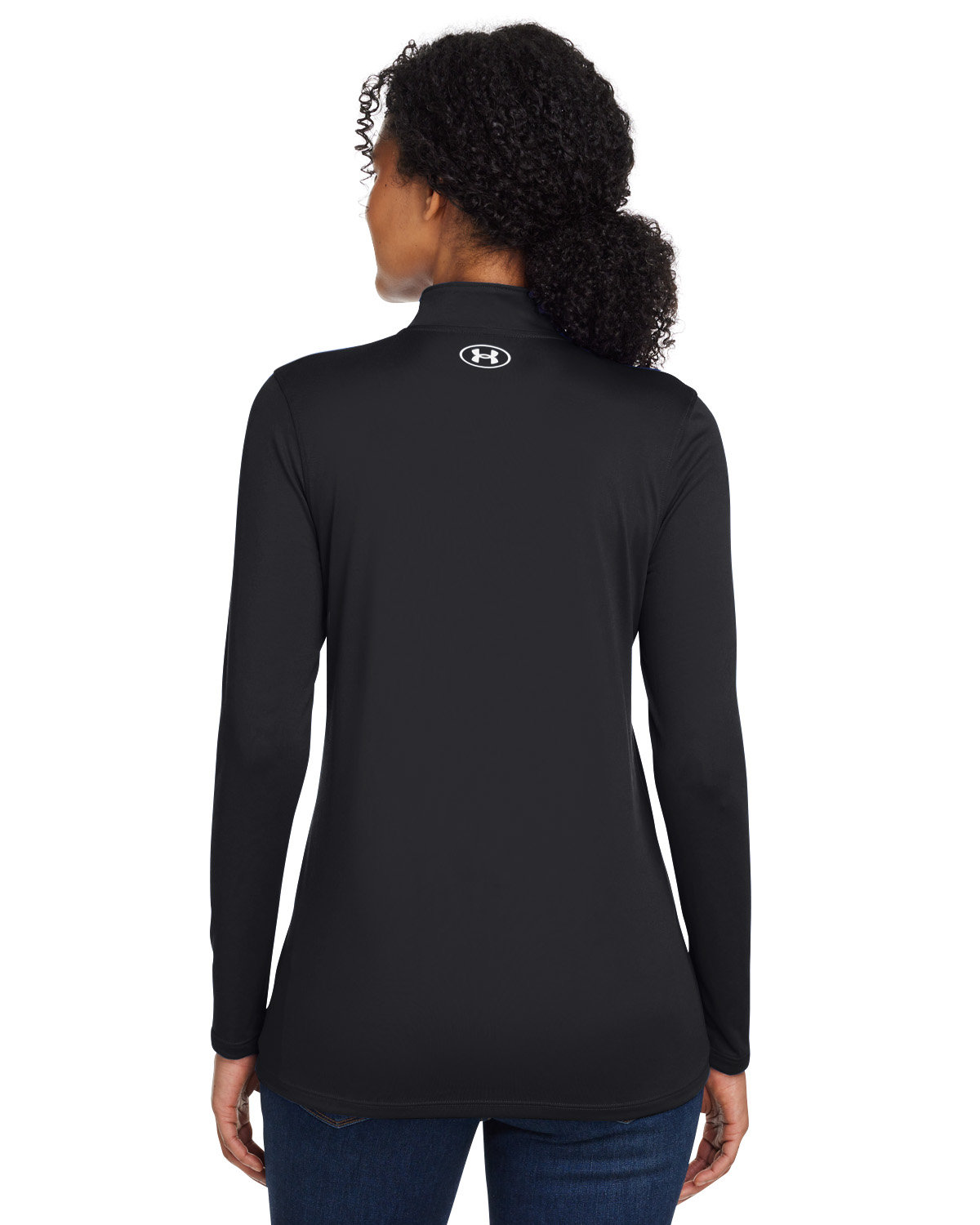 1376862 Under Armour Ladies Team Tech Half-Zip - Back Image
