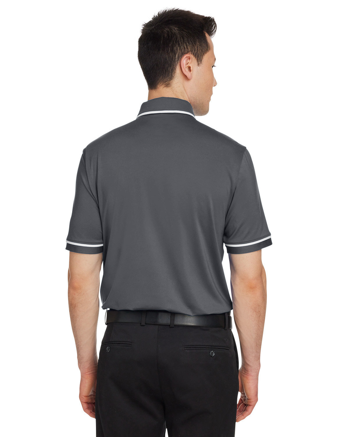 1376904 Under Armour Mens Tipped Teams Performance Polo 1376904 Under Armour Mens Tipped Teams Performance Polo - Back Image