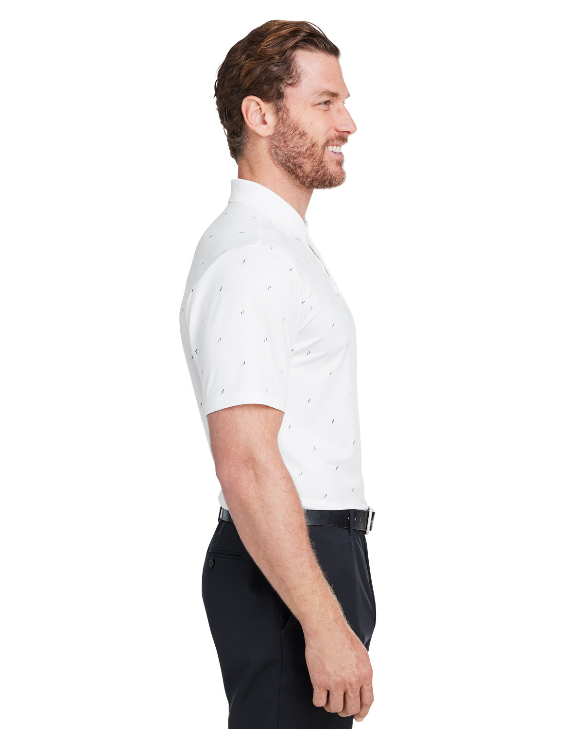 1377377 Under Armour Mens 3.0 Printed Performance Polo - Siide Image