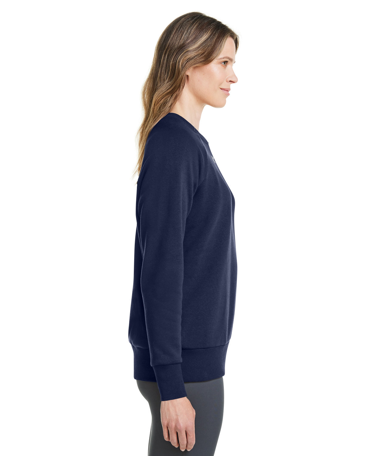 1379508 Under Armour Ladies Rival Fleece Sweatshirt - Siide Image