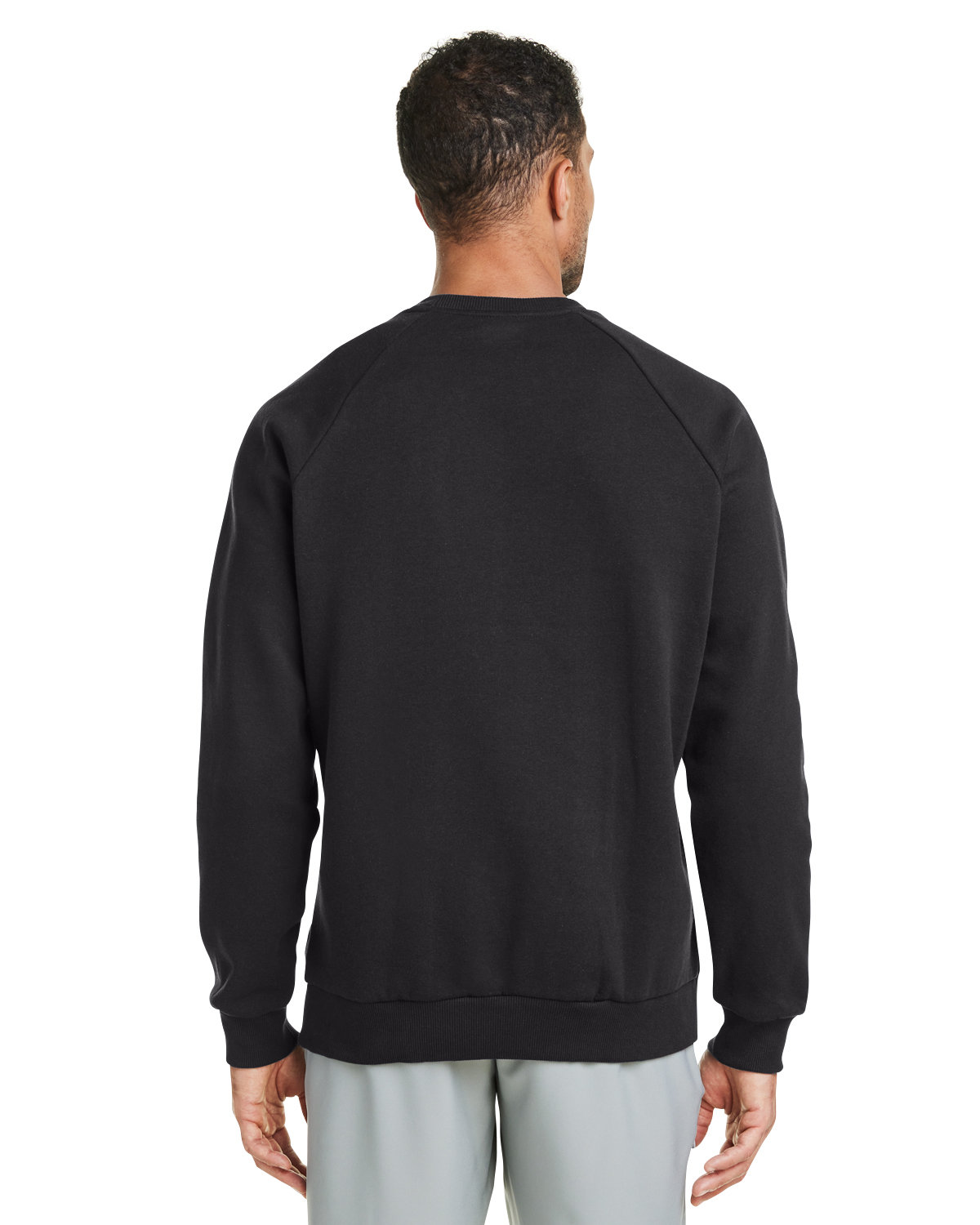 1379755 Under Armour Mens Rival Fleece Sweatshirt - Back Image