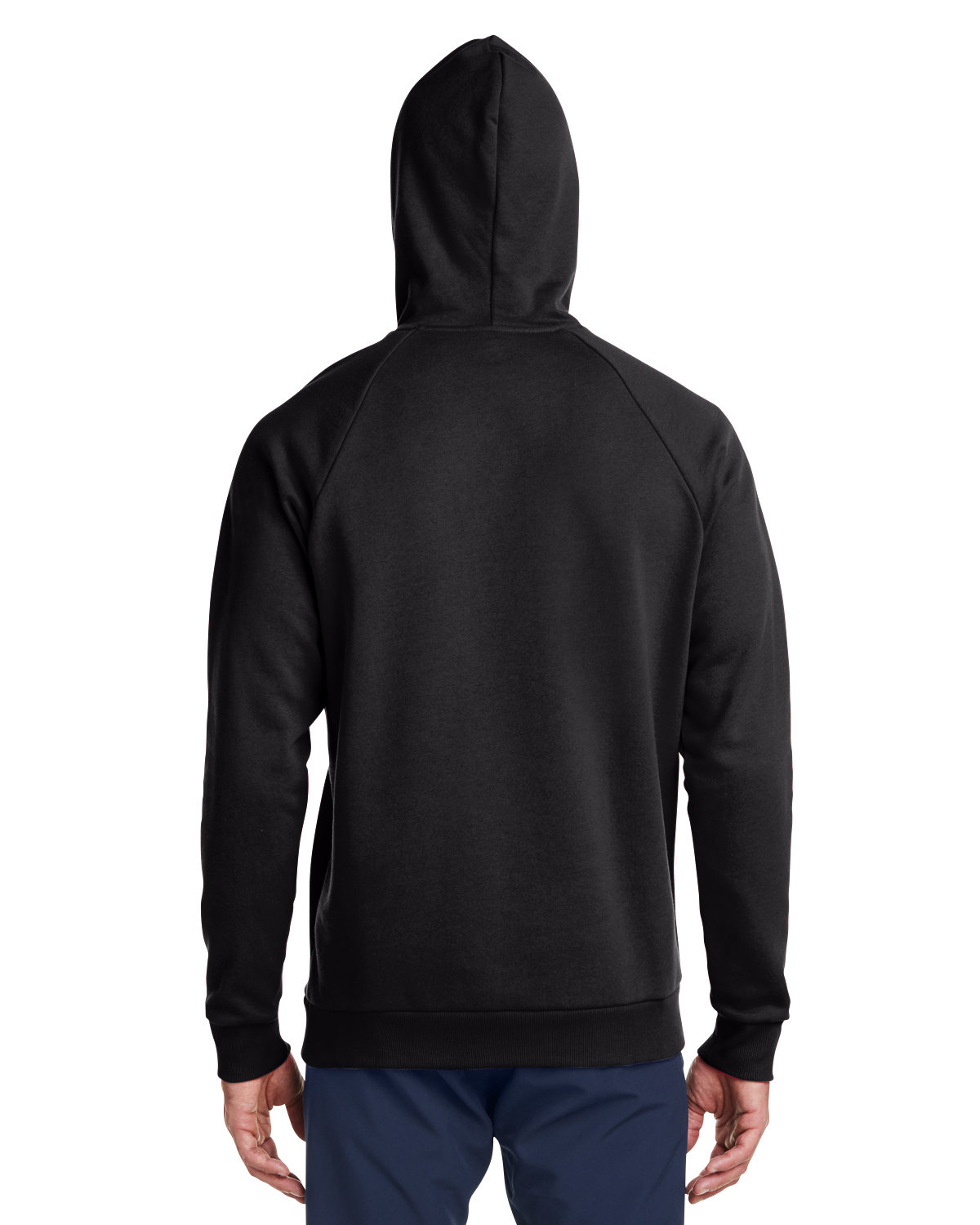 1379757 Under Armour Mens Rival Fleece Hooded Sweatshirt - Back Image