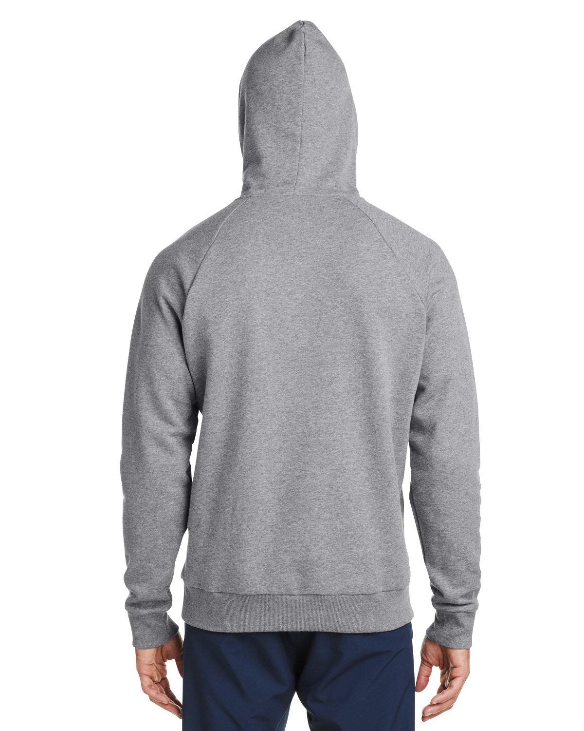 1379757 Under Armour Mens Rival Fleece Hooded Sweatshirt - Back Image