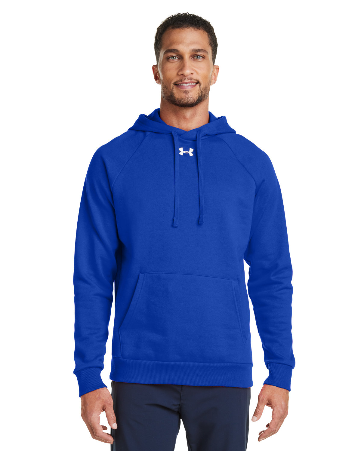 Under Armour 1379757 Mens Rival Fleece Hooded Sweatshirt