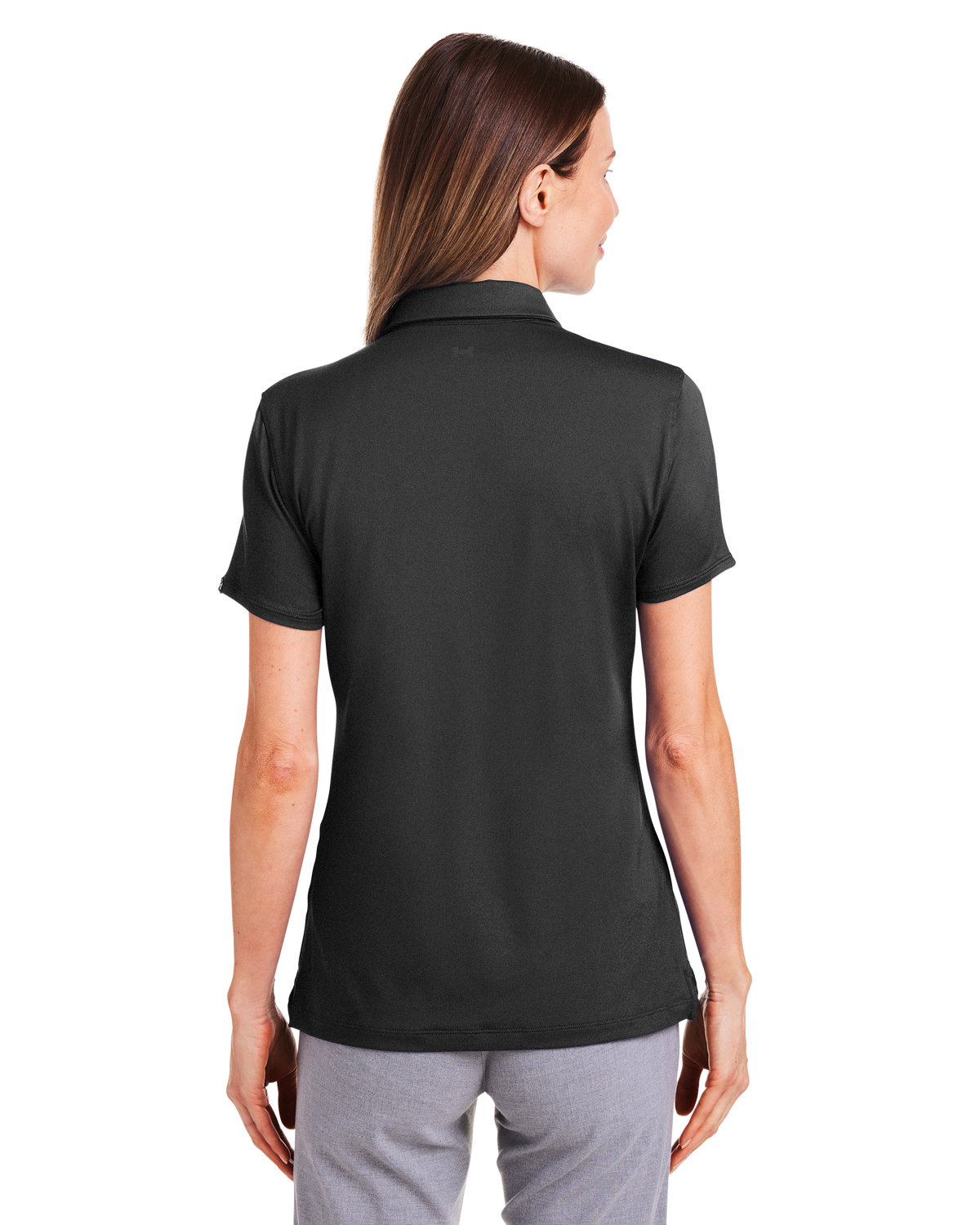 1385910 Under Armour Ladies Recycled Polo 1385910 Under Armour Ladies Recycled Polo - Back Image