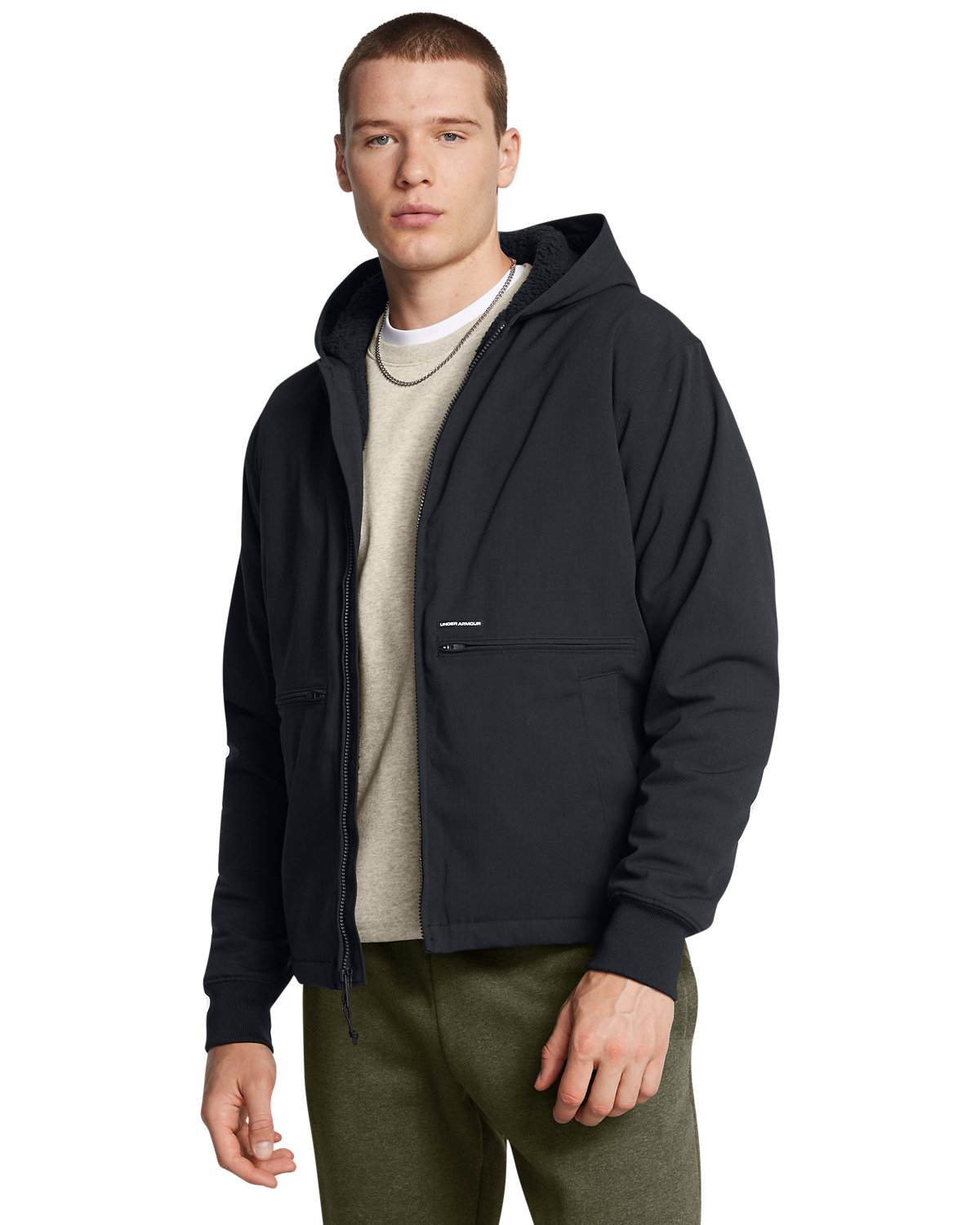 1387568 Under Armour Mens Icon Fleece Jacket