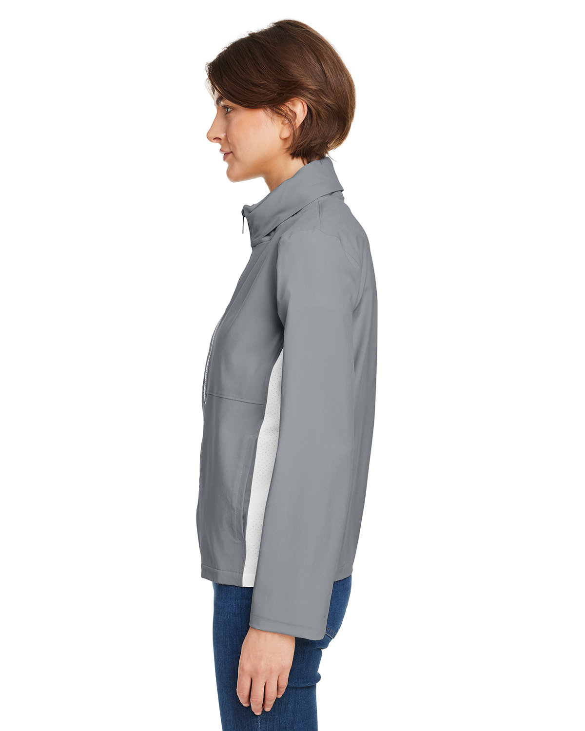 1389661 Under Armour Ladies Rival Stretch Jacket 1389661 Under Armour Ladies Rival Stretch Jacket - Siide Image