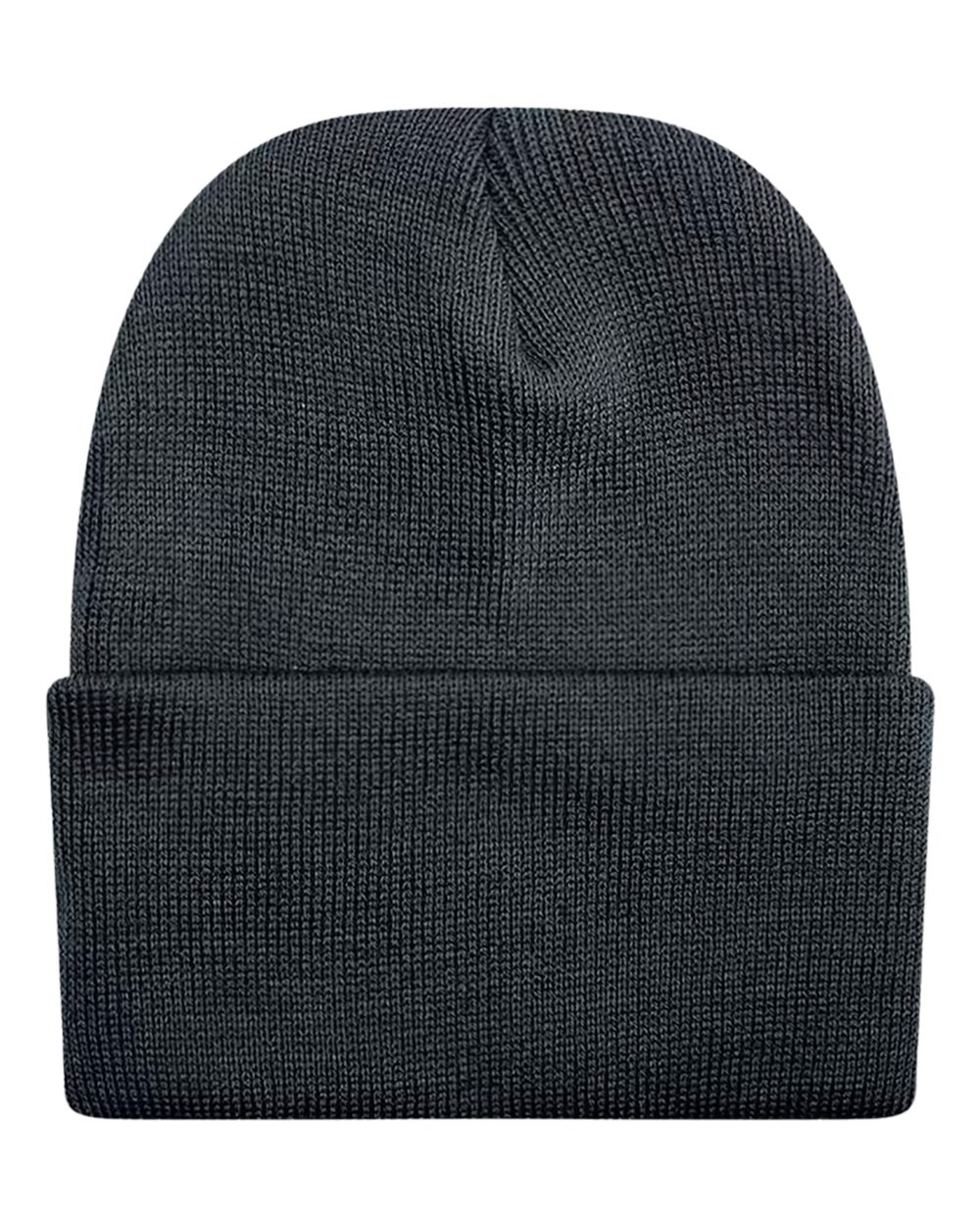 99C176 Unionwear Solid Knit Ski Hat - Back Image