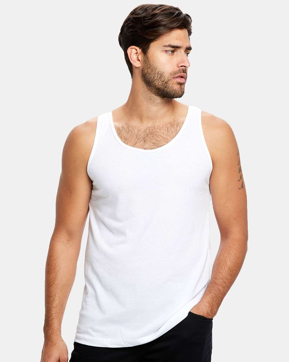 US2408 US Blanks Unisex Poly-Cotton Tank Zoom Image
