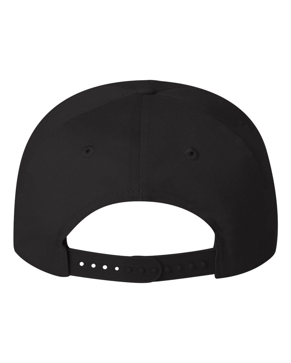 8869 Valucap Five-Panel Twill Cap - Back Image