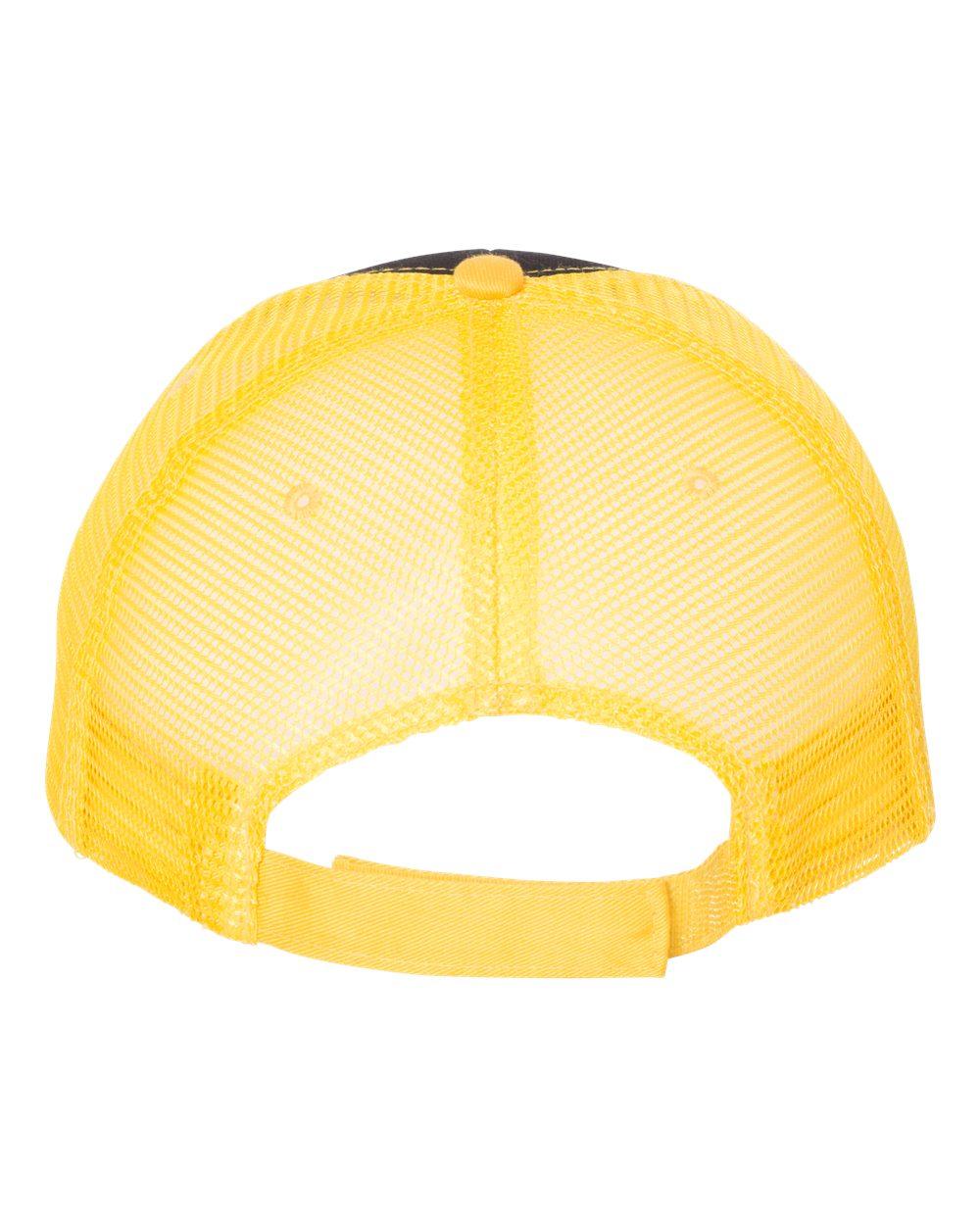 S102 Valucap Sandwich Trucker Cap - Back Image