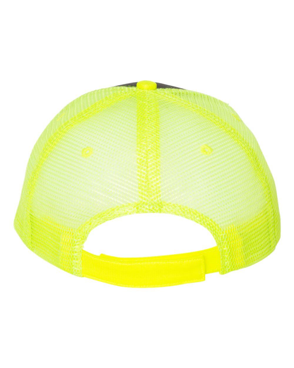 S102 Valucap Sandwich Trucker Cap - Back Image