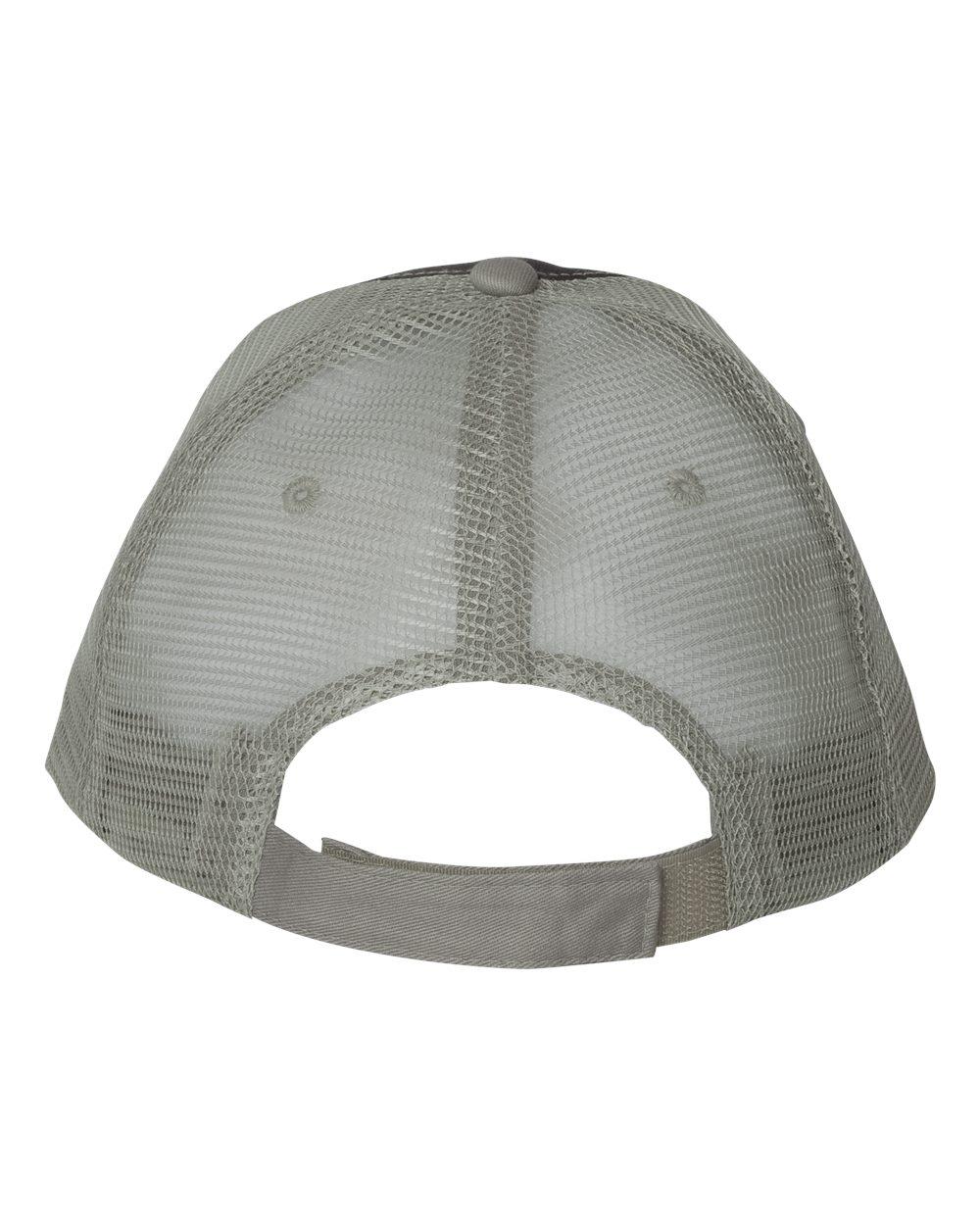 S102 Valucap Sandwich Trucker Cap - Back Image