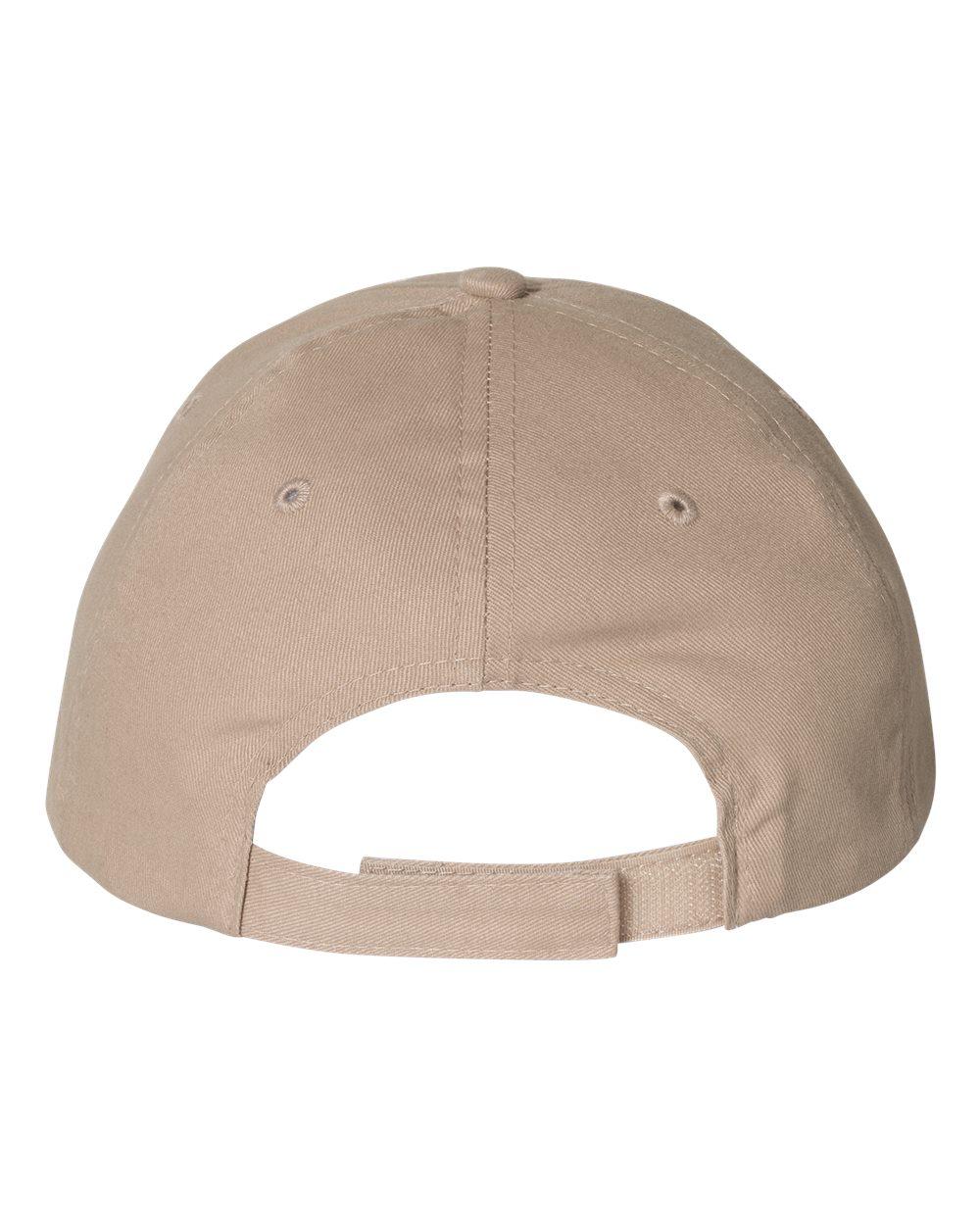 VC200 Valucap Brushed Twill Cap VC200 Valucap Brushed Twill Cap - Back Image