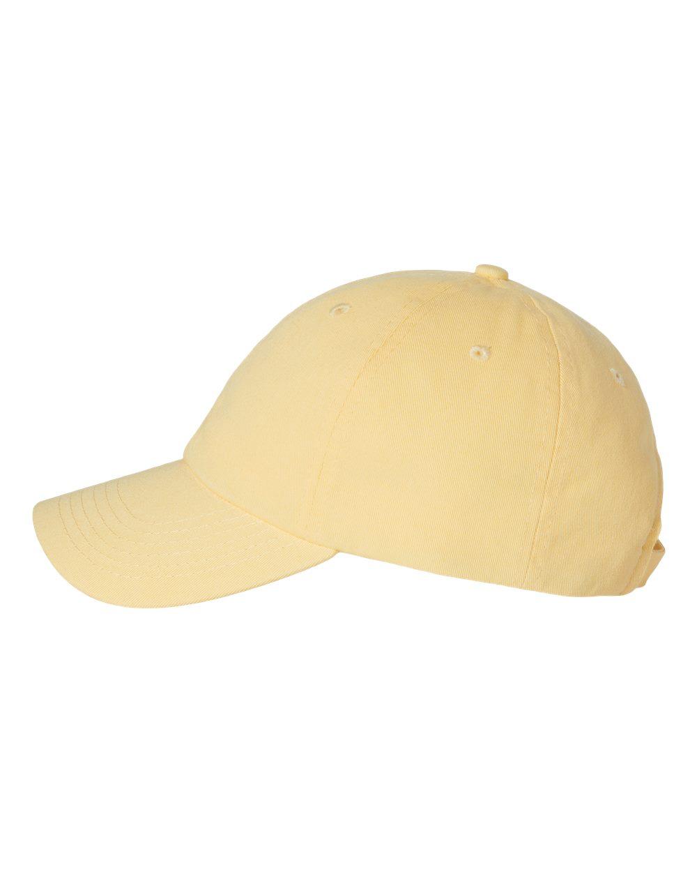VC300A Valucap Dad’s Cap VC300A Valucap Adult Bio-Washed Classic Dad’s Cap - Siide Image