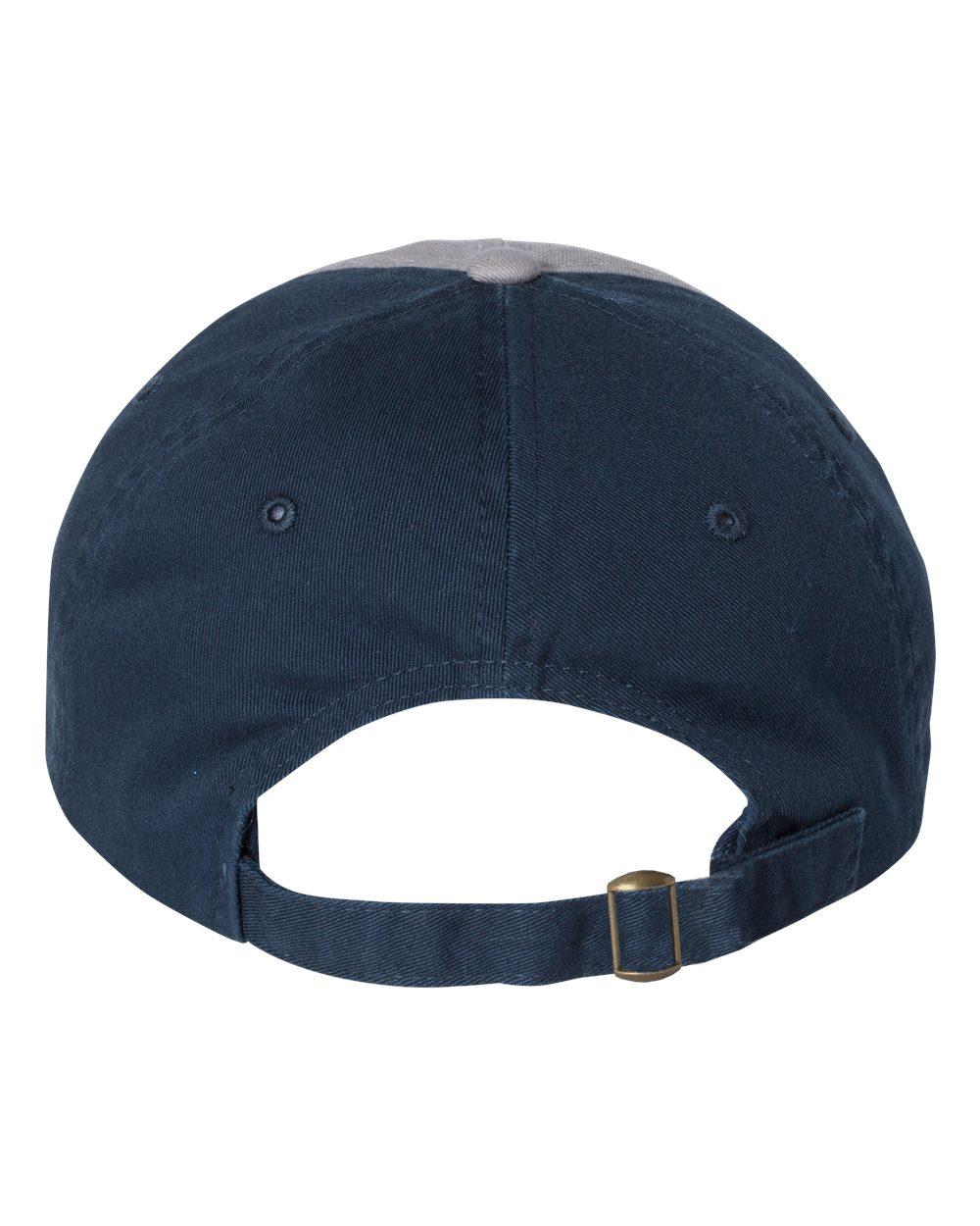 VC300A Valucap Adult Bio-Washed Classic Dad’s Cap - Back Image