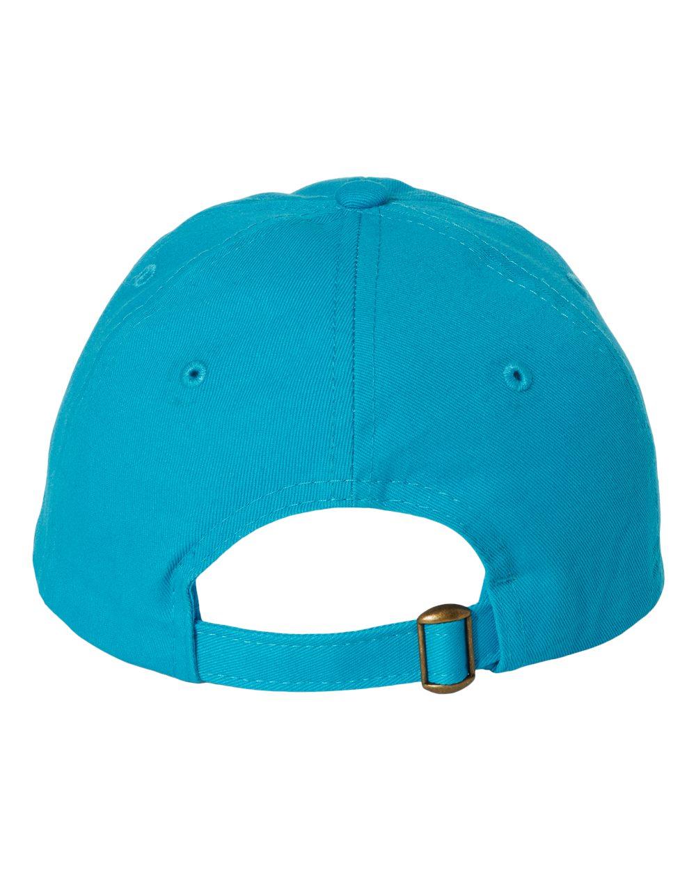 VC300A Valucap Dad’s Cap VC300A Valucap Adult Bio-Washed Classic Dad’s Cap - Back Image