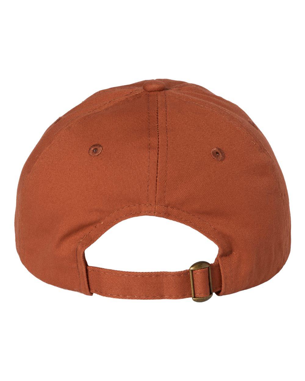 VC300A Valucap Adult Bio-Washed Classic Dad’s Cap - Back Image