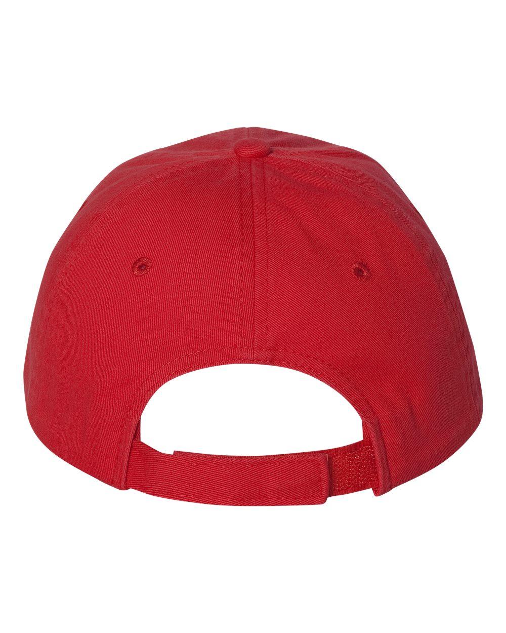 VC350 Valucap Bio-Washed Chino Twill Cap - Back Image