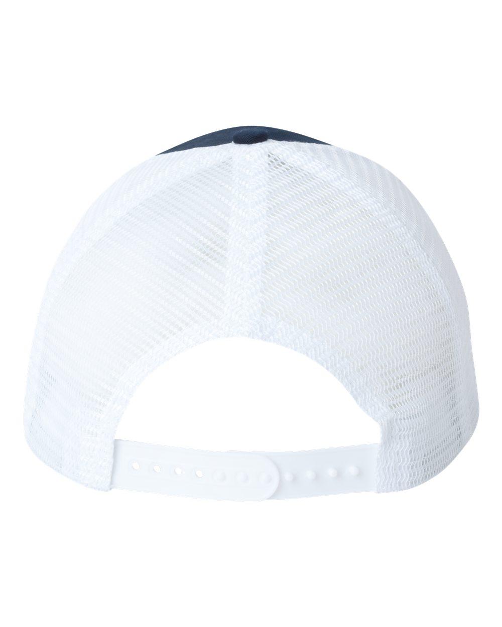 VC400 Valucap Mesh-Back Trucker Cap - Back Image