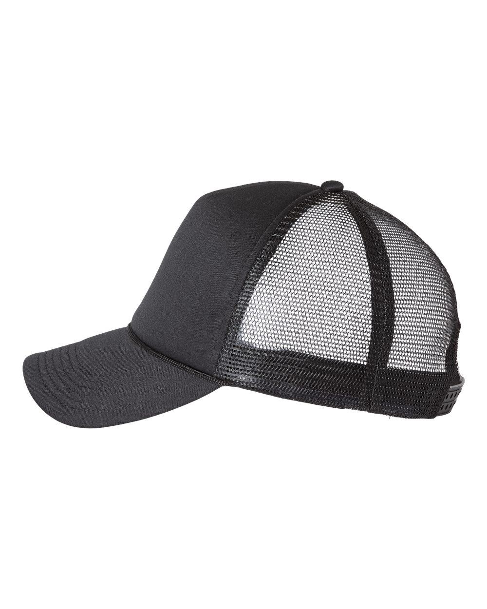 VC700 Valucap Foam Mesh-Back Trucker Cap - Siide Image