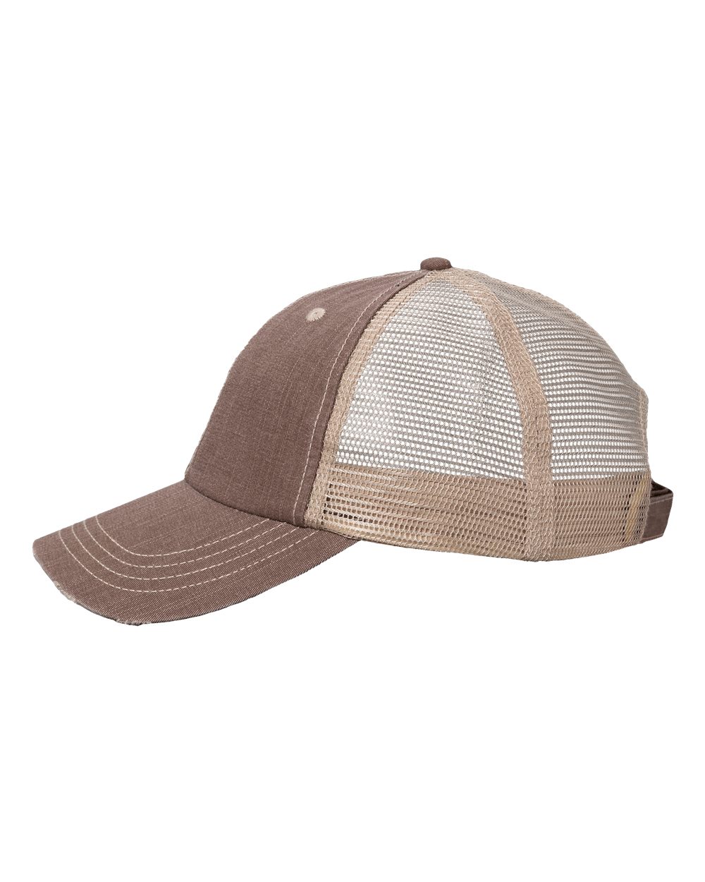 VC990 Valucap Contrast Stitch Cap - Siide Image