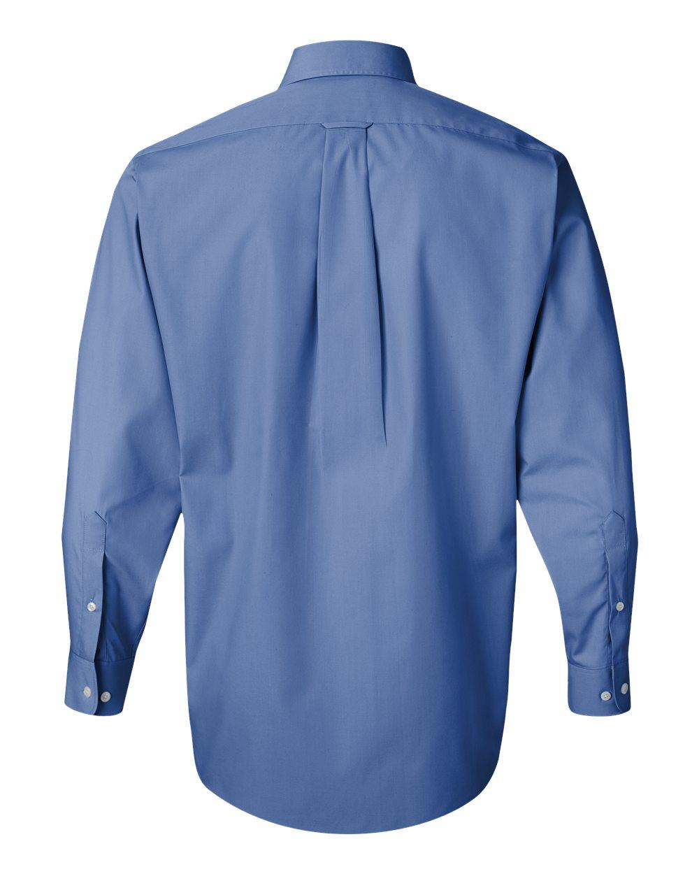13V0113 Van Heusen Silky Poplin Shirt - Back Image