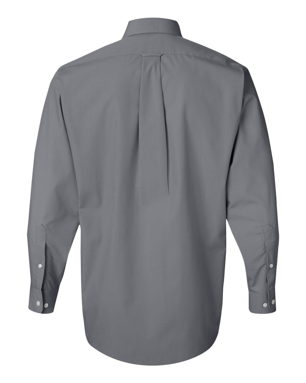 13V0113 Van Heusen Silky Poplin Shirt - Back Image