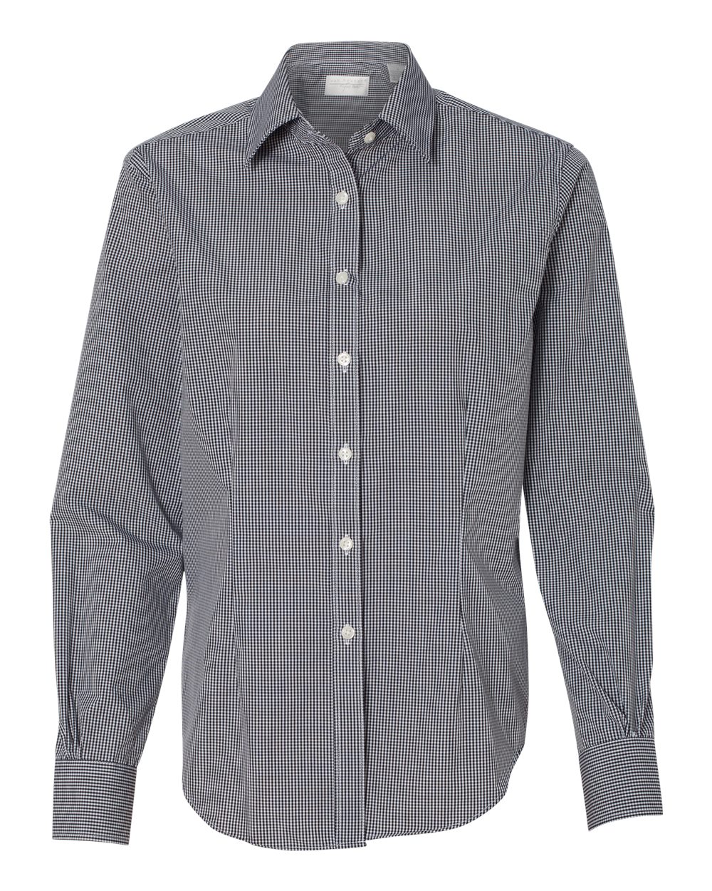 13V0226 Van Heusen Womens Gingham Check Shirt Zoom Image