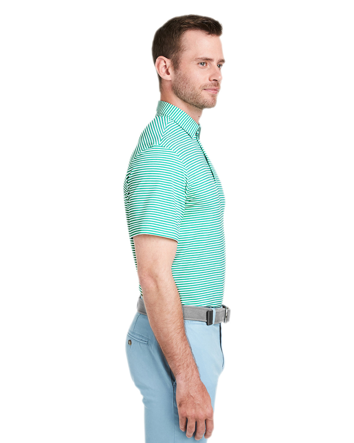 G011145 vineyard vines Mens Heathered Winstead Sankaty Polo - Siide Image