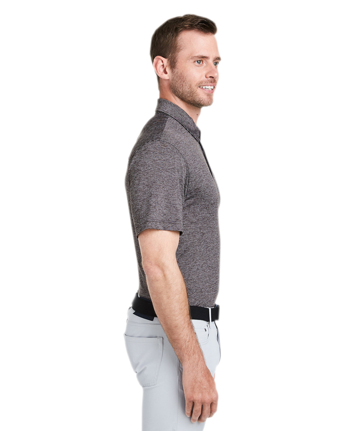 G011146 vineyard vines Mens Destin Stripe Sankaty Polo G011146 vineyard vines Mens Destin Stripe Sankaty Polo - Siide Image