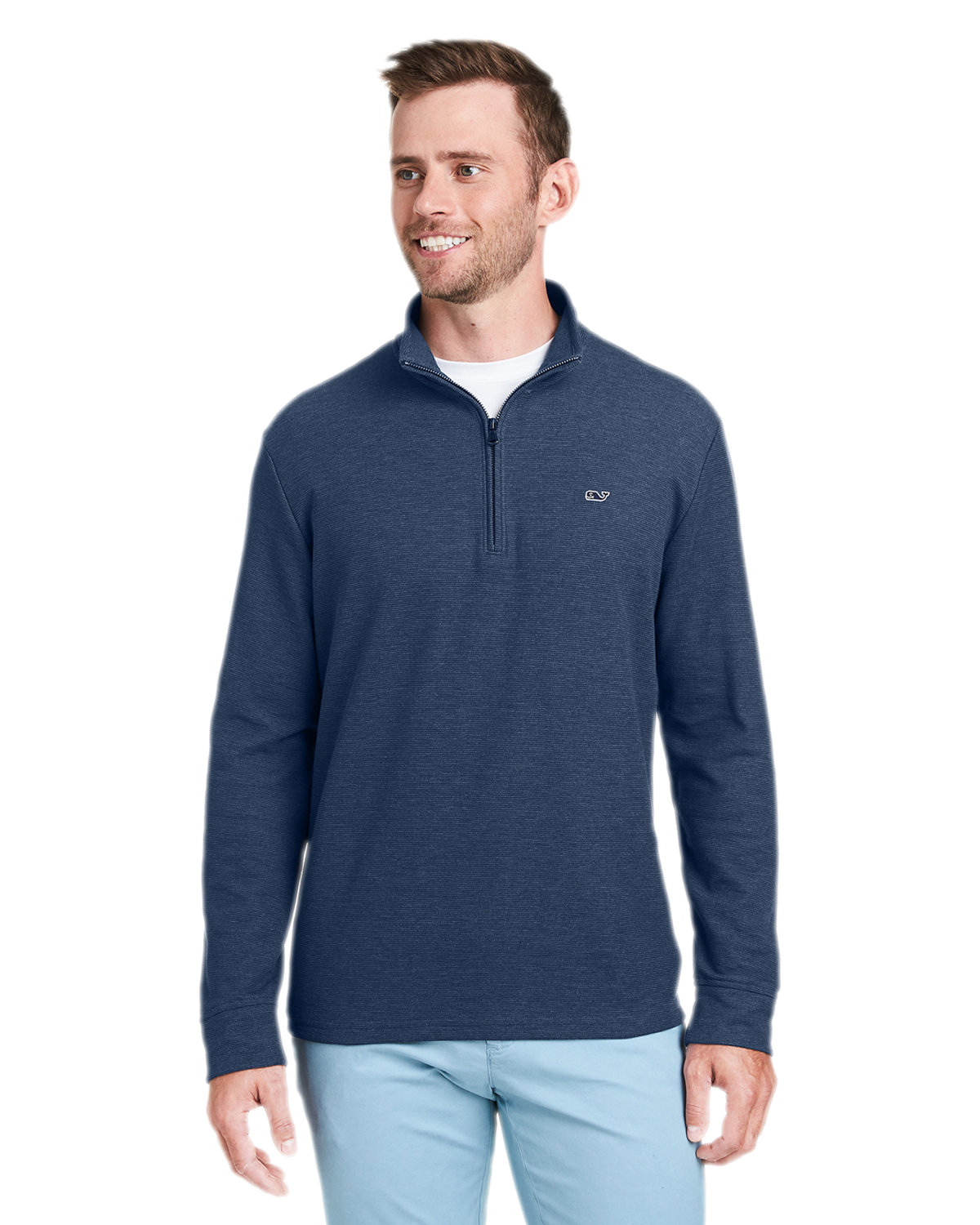 K002708 vineyard vines Mens Saltwater Quarter-Zip Pullover