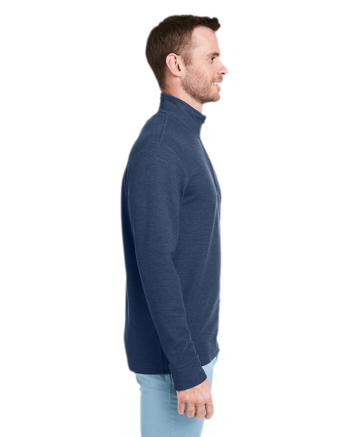 K002708 vineyard vines Mens Saltwater Quarter-Zip Pullover - Siide Image