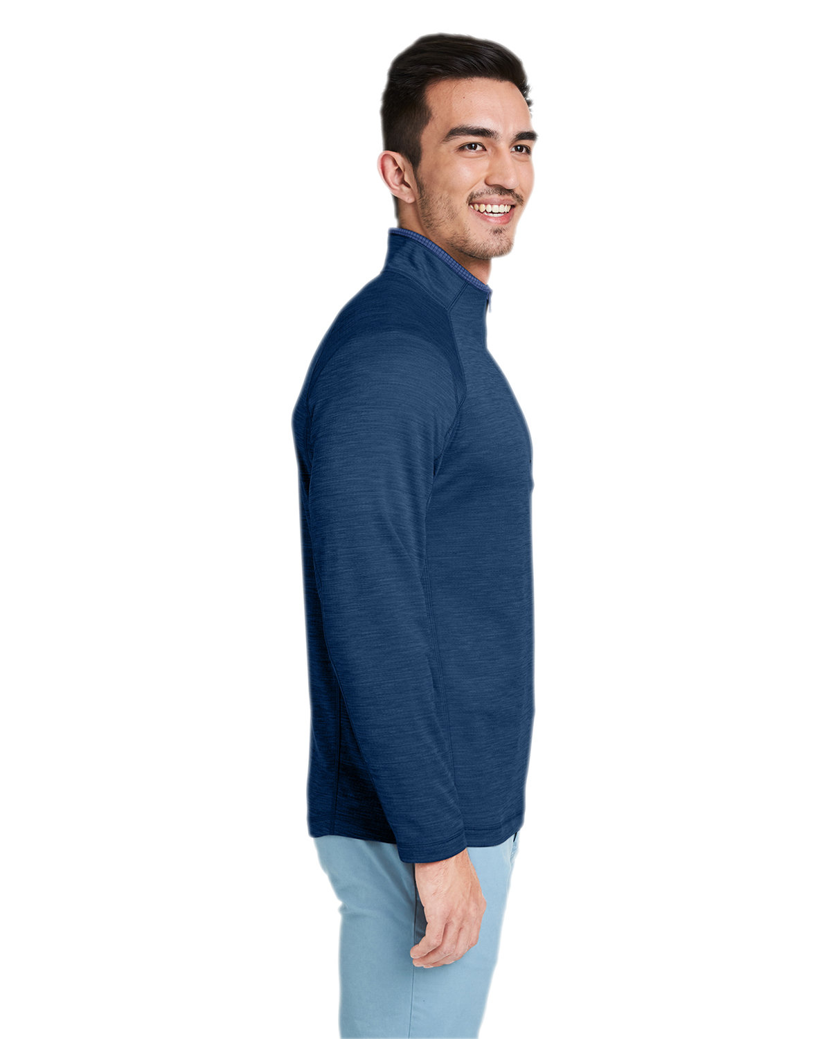 K002709 vineyard vines Mens Sankaty Quarter-Zip Pullover - Siide Image