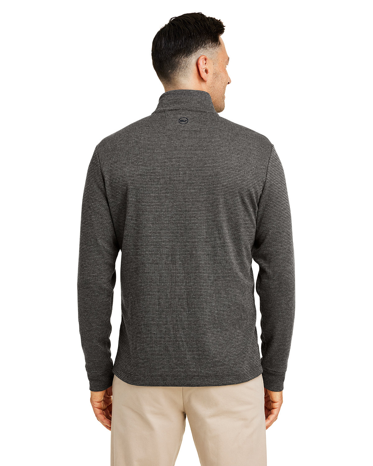 K004693 vineyard vines Mens Bluffs Quarter-Zip - Back Image