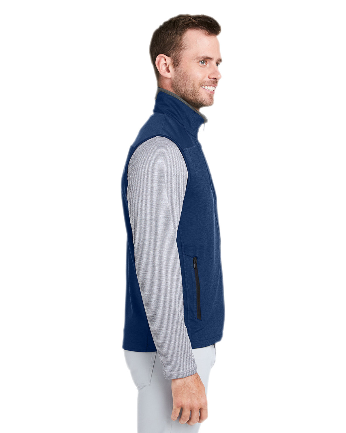 O001400 vineyard vines Mens On-The-Go Shep Vest - Siide Image