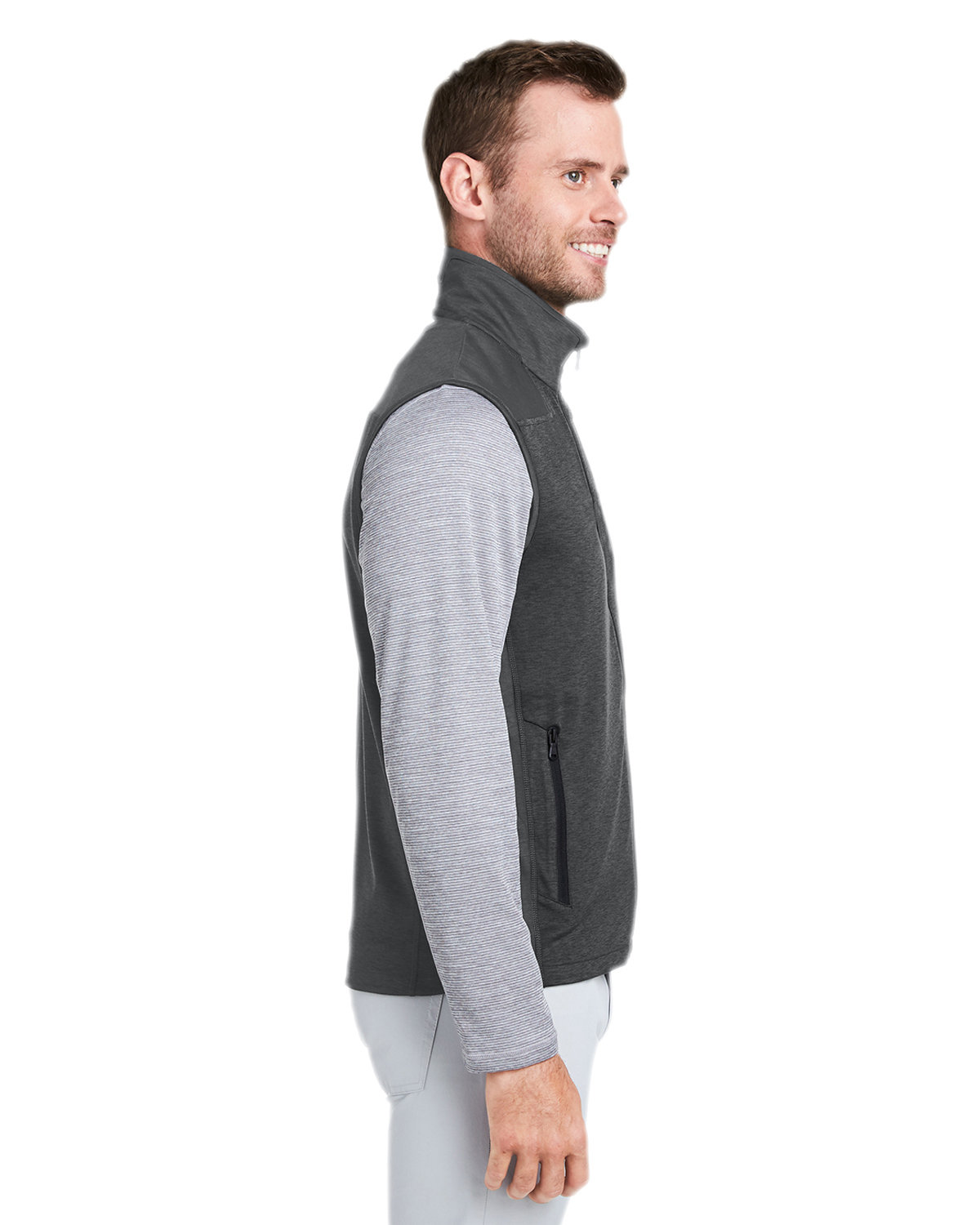 O001400 vineyard vines Mens On-The-Go Shep Vest - Siide Image