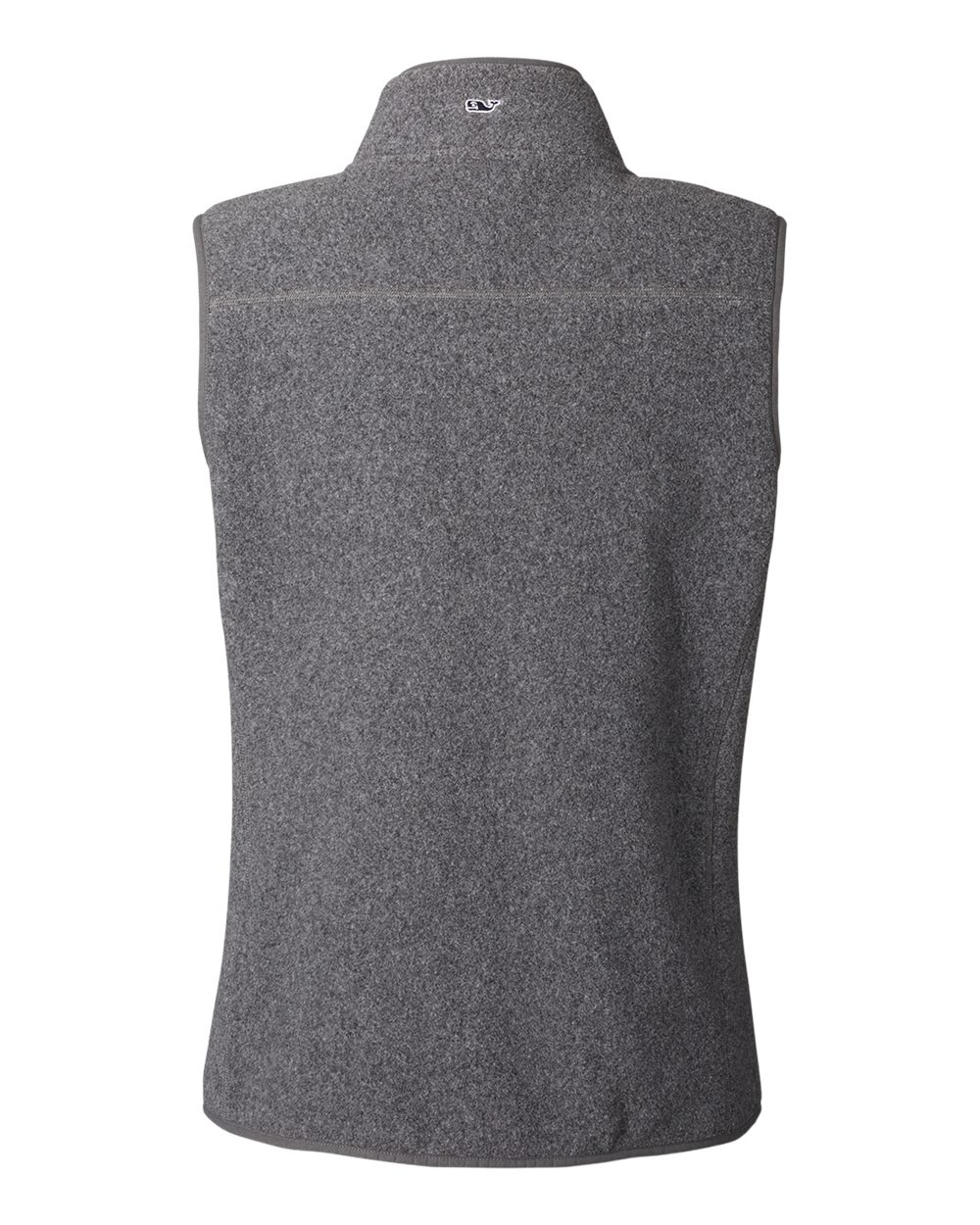O001412 vineyard vines Ladies Harbor Fleece Vest - Back Image