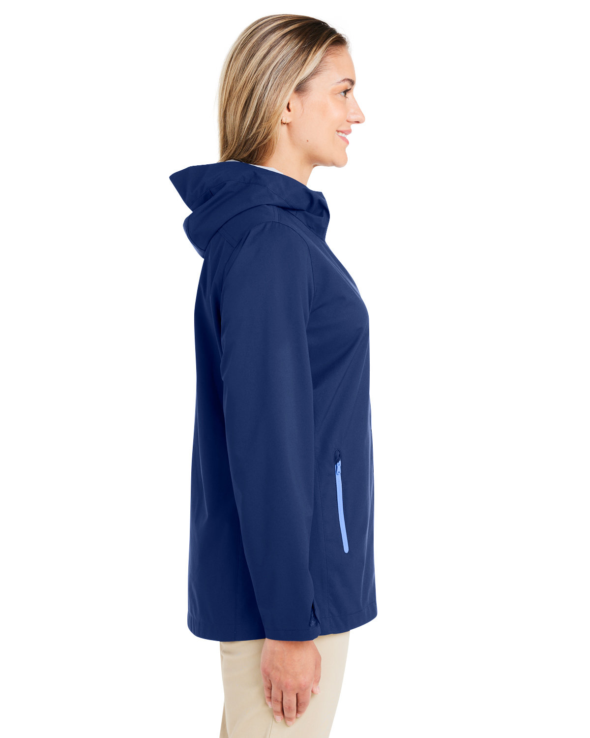 O001805 vineyard vines Ladies Rain Shell Jacket - Siide Image