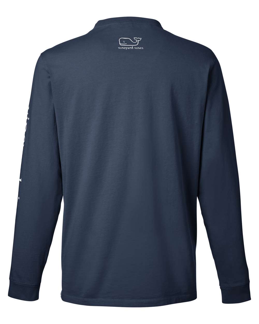 V021214 vineyard vines Unisex Long Sleeve Pocket T-Shirt - Back Image