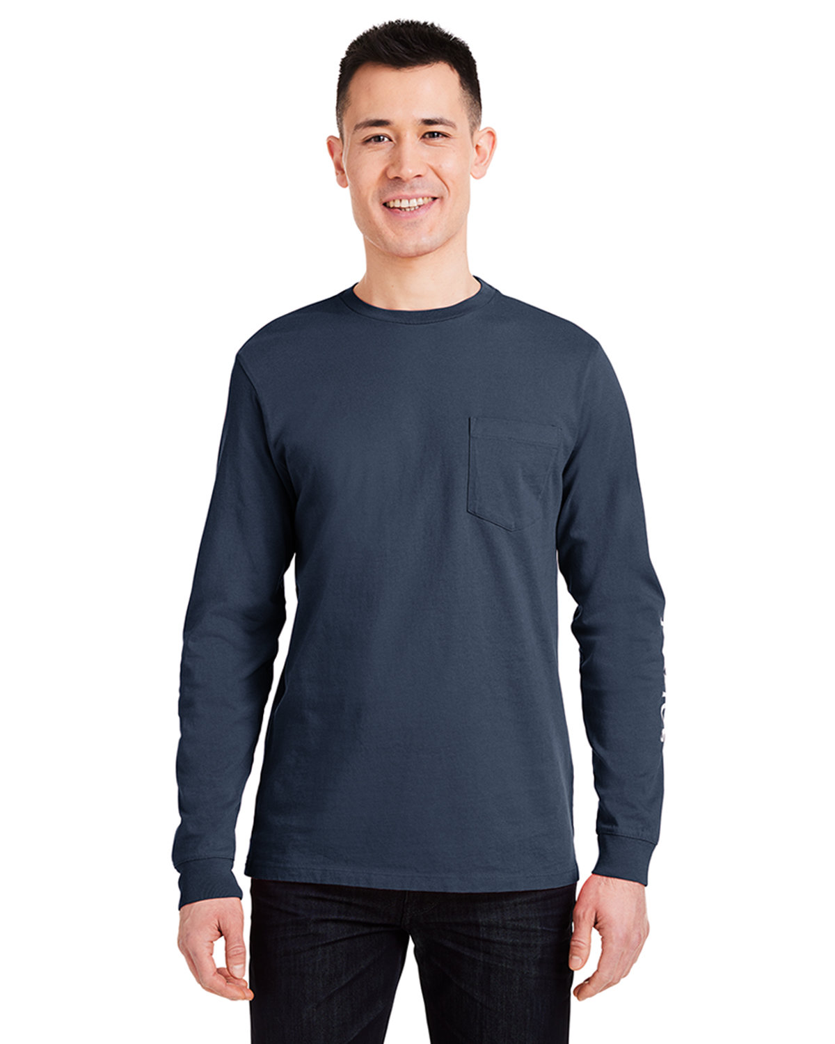 V021214 vineyard vines Unisex Long Sleeve Pocket T-Shirt