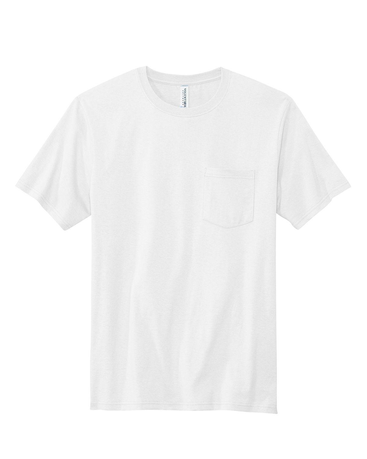 VL100P Volunteer Knitwear All-American Pocket Tee