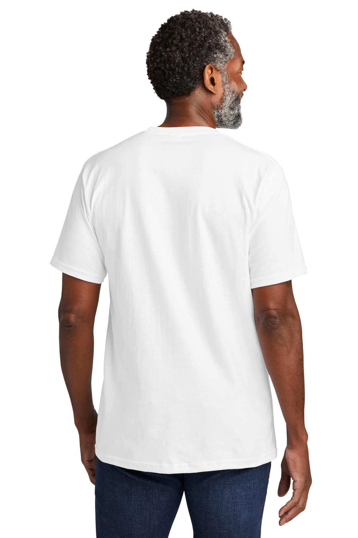VL60 Volunteer Knitwear Chore Tee - Back Image