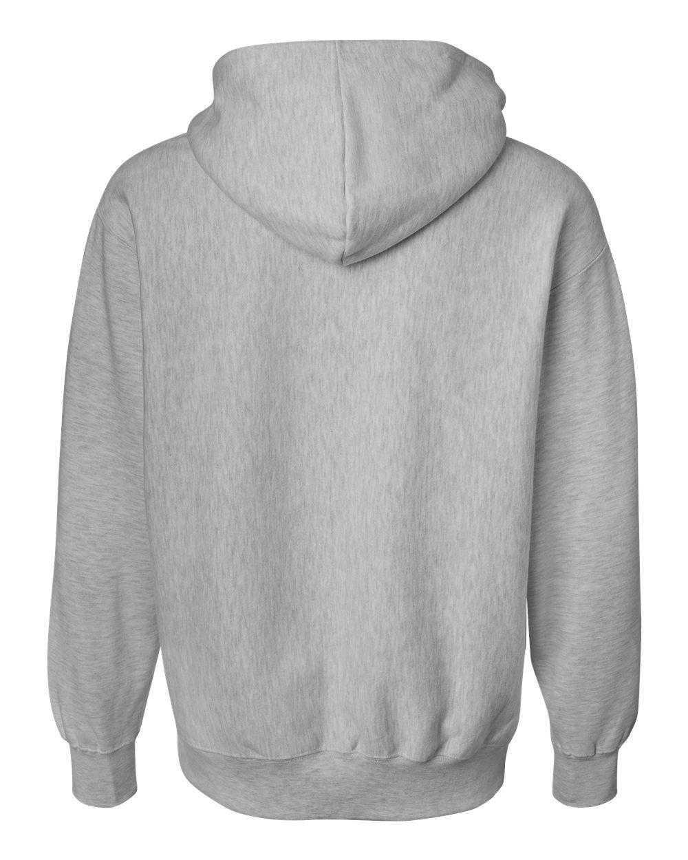 7700 Weatherproof Cross Weave Hooded Sweatshirt - Back Image