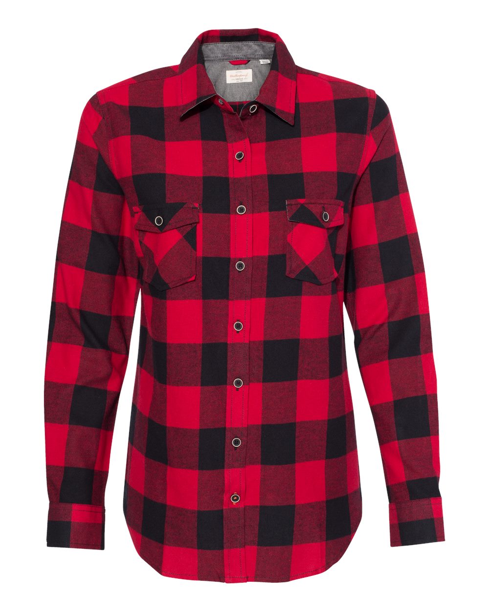 W164761 Weatherproof Womens Vintage Brushed Flannel Long Sleeve Shirt Zoom Image