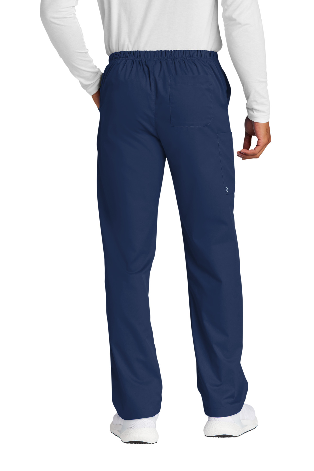WW3150 Wonderwink Unisex WorkFlex Cargo Pant - Back Image