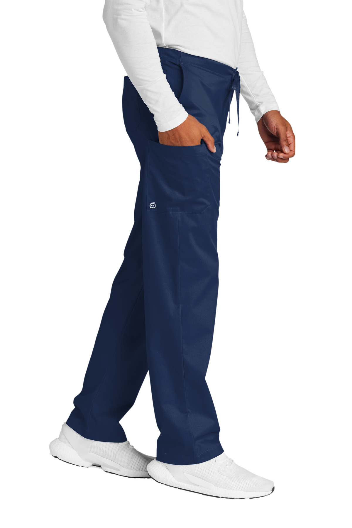 WW3150 Wonderwink Unisex WorkFlex Cargo Pant - Siide Image