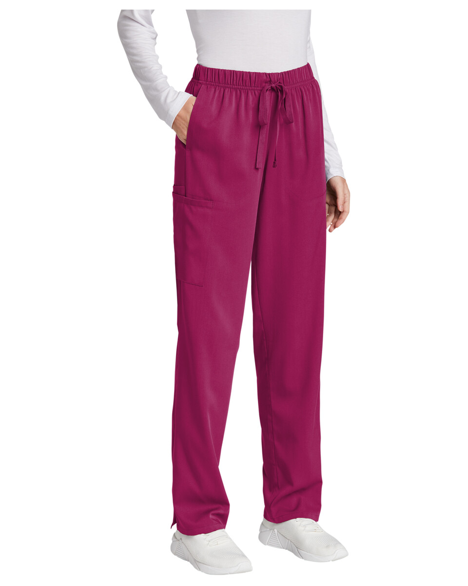 WW4158 Wonderwink Womens Premiere Flex Cargo Pant Zoom Image