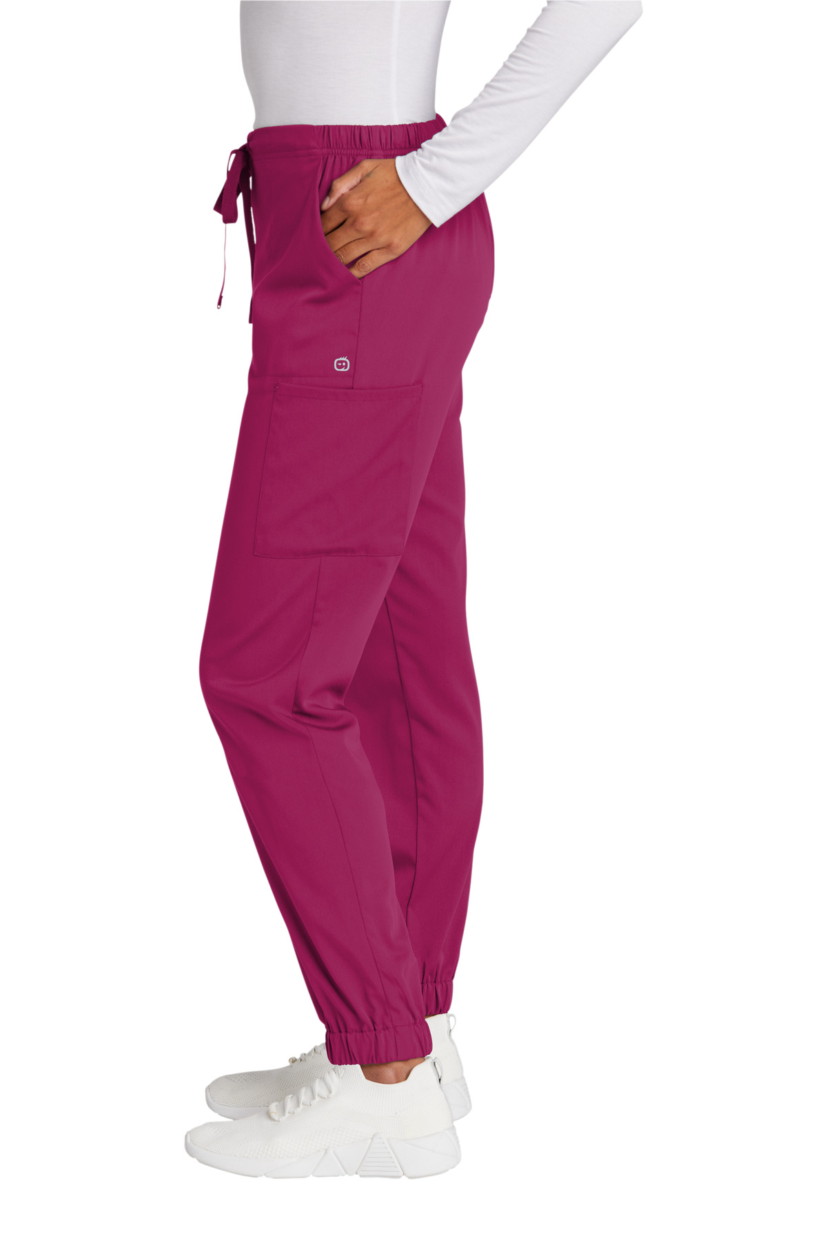 WW4258 Wonderwink Womens Premiere Flex Jogger Pant - Siide Image